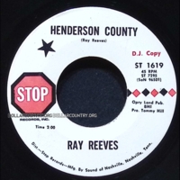Ray Reeves - Henderson County / What You've Made Of Me
